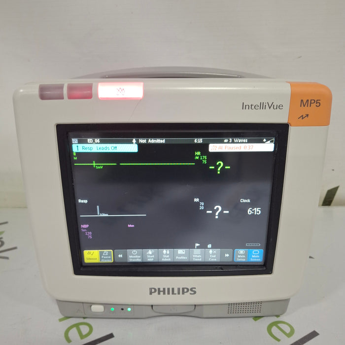 Philips Philips Intellivue MP5 - ECG, Fast SpO2, NIBP CO2 Patient Monitor Patient Monitors reLink Medical