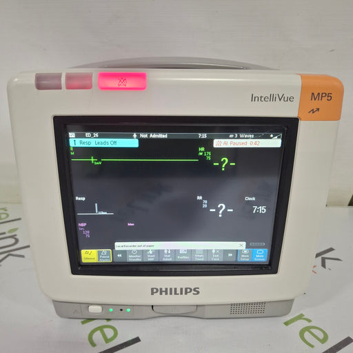 Philips Philips Intellivue MP5 - ECG, Fast SpO2, NIBP CO2 Patient Monitor Patient Monitors reLink Medical