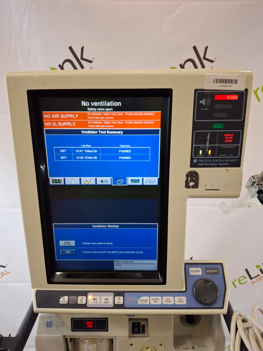 Puritan Bennett Puritan Bennett 840 Ventilator Respiratory reLink Medical