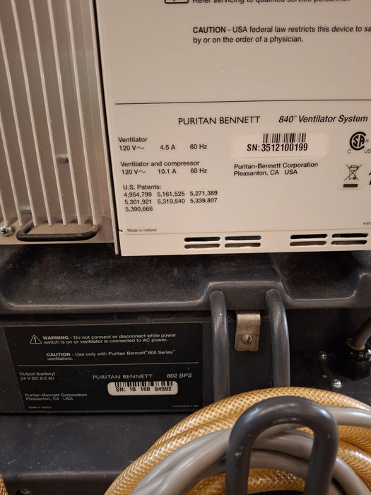 Puritan Bennett Puritan Bennett 840 Ventilator Respiratory reLink Medical