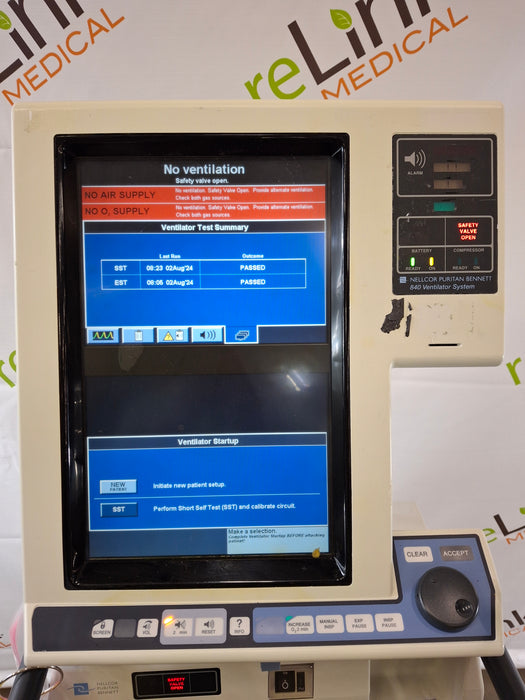 Puritan Bennett Puritan Bennett 840 Ventilator Respiratory reLink Medical