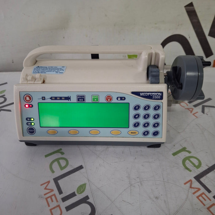 Smiths Medical Medfusion 3500 Syringe Infusion Pump