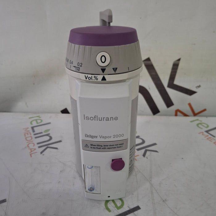 Draeger Medical Vapor 2000 Isoflurane Vaporizer