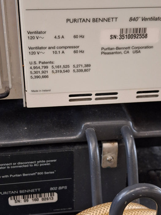 Puritan Bennett Puritan Bennett 840 Ventilator Respiratory reLink Medical