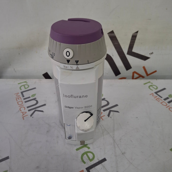 Draeger Medical Draeger Medical Vapor 2000 Isoflurane Vaporizer Anesthesia reLink Medical