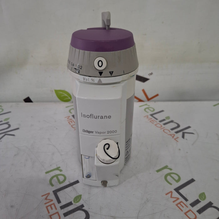 Draeger Medical Draeger Medical Vapor 2000 Isoflurane Vaporizer Anesthesia reLink Medical