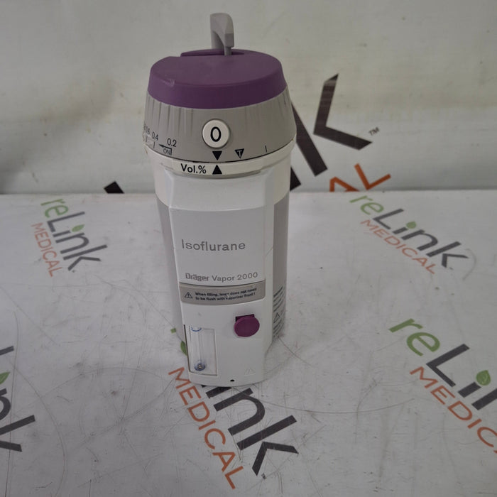 Draeger Medical Vapor 2000 Isoflurane Vaporizer