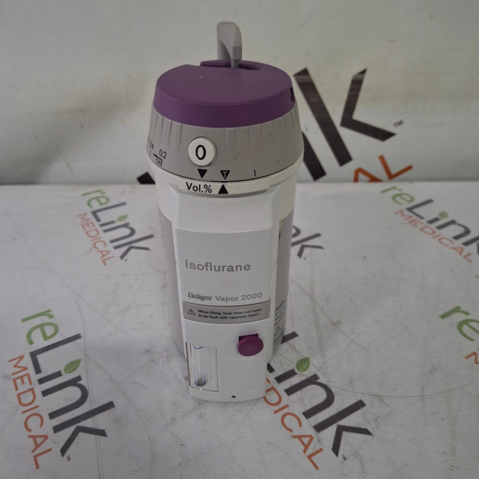 Draeger Medical Draeger Medical Vapor 2000 Isoflurane Vaporizer Anesthesia reLink Medical