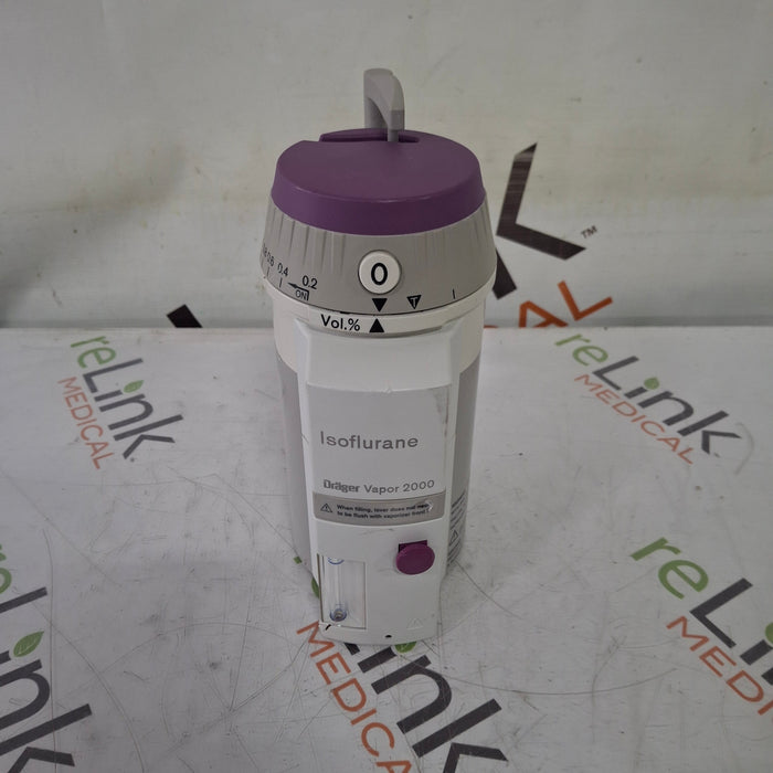 Draeger Medical Draeger Medical Vapor 2000 Isoflurane Vaporizer Anesthesia reLink Medical
