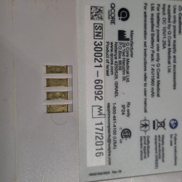 QCore Medical QCore Medical Sapphire Epidural Infusion Pump Infusion Pump reLink Medical