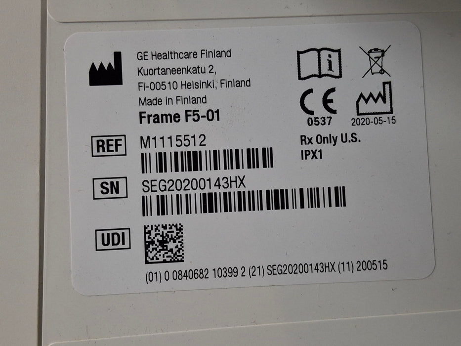 GE Healthcare GE Healthcare F5-01 Carescape Module Frame Patient Monitors reLink Medical
