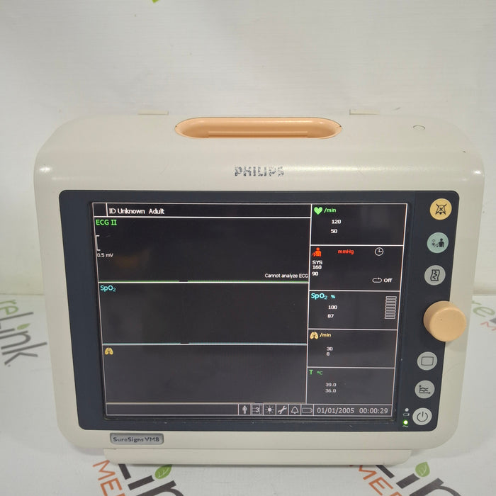 Philips SureSigns VM8 Bedside Patient Monitor
