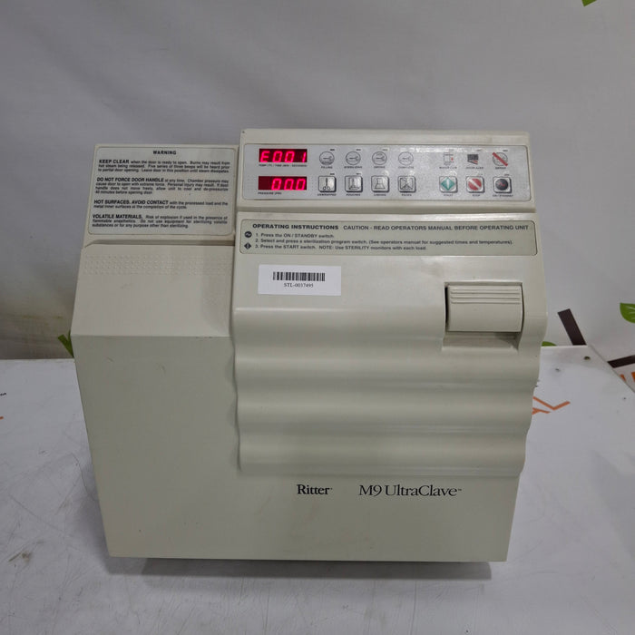 Ritter Ritter M9-001 UltraClave Autoclave Sterilizer Sterilizers & Autoclaves reLink Medical