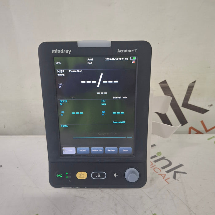 Mindray Mindray Accutorr 7 Vital Signs Monitor Patient Monitors reLink Medical