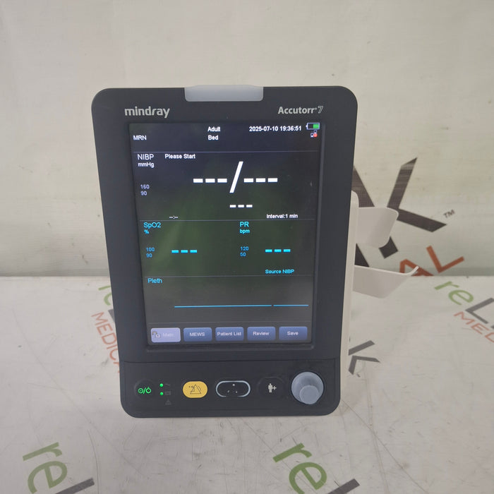 Mindray Mindray Accutorr 7 Vital Signs Monitor Patient Monitors reLink Medical