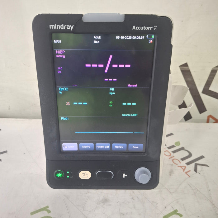 Mindray Mindray Accutorr 7 Vital Signs Monitor Patient Monitors reLink Medical