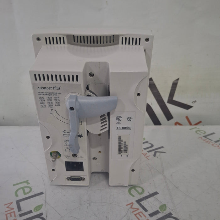 Datascope Datascope Accutorr Plus Vital Signs Monitor Patient Monitors reLink Medical