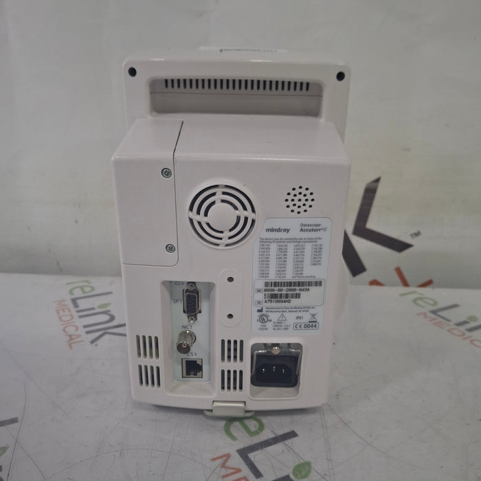 Mindray Mindray Datascope Accutorr V Vital Signs Monitor Patient Monitors reLink Medical