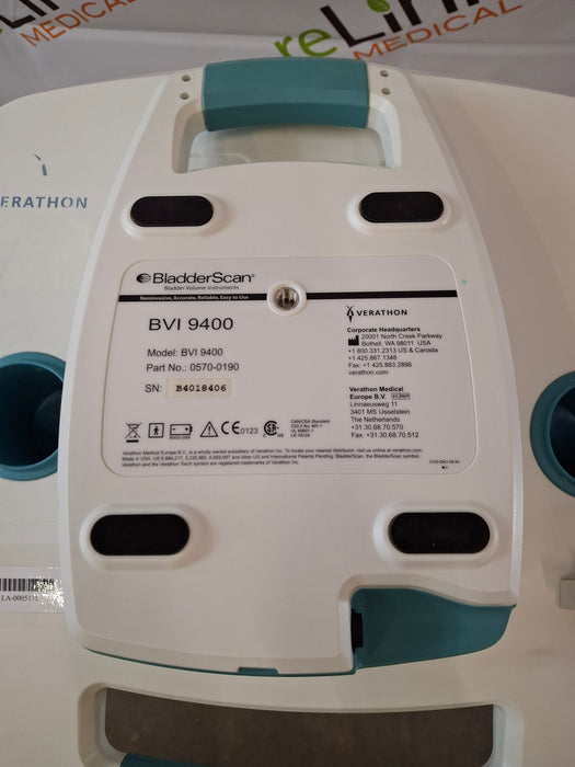 Verathon Medical, Inc Verathon Medical, Inc BVI 9400 Bladderscan Surgical Equipment reLink Medical