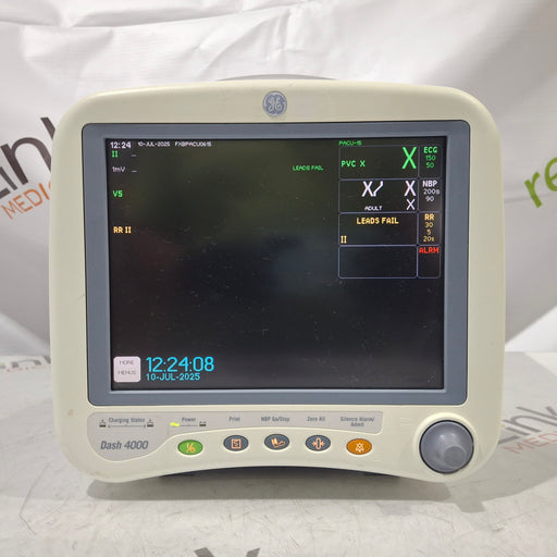 GE Healthcare GE Healthcare Dash 4000 - Masimo SpO2 Patient Monitor Patient Monitors reLink Medical