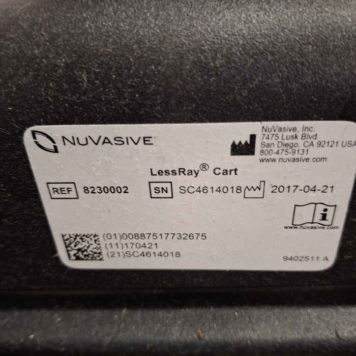 Nuvasive Nuvasive LessRay Image Enhancement Platform X-Ray Equipment reLink Medical