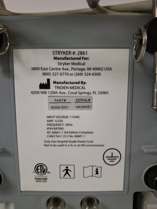 Stryker Stryker 2861 Air pump Surgical Equipment reLink Medical