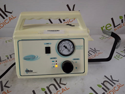 Ohio Medical Corporation Ohio Medical Corporation Care-E-Vac 3 Portable Suction System Surgical Equipment reLink Medical