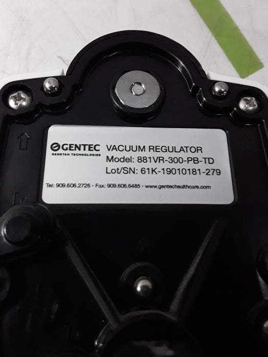 Gentec Gentec Vacuum Regulator Suction Regulators Test Equipment reLink Medical
