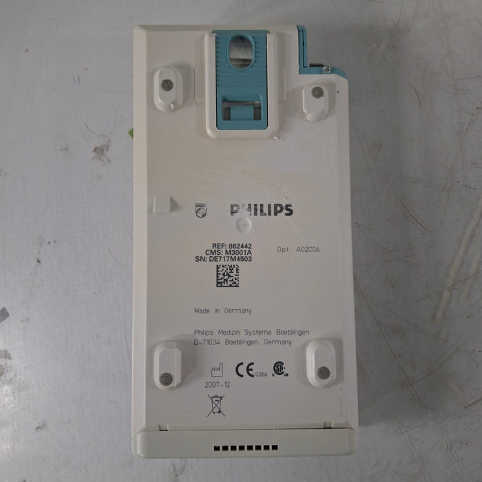 Philips M3001A-A02C06 OxiMax SpO2, NIBP, ECG, Temp, IBP MMS Module