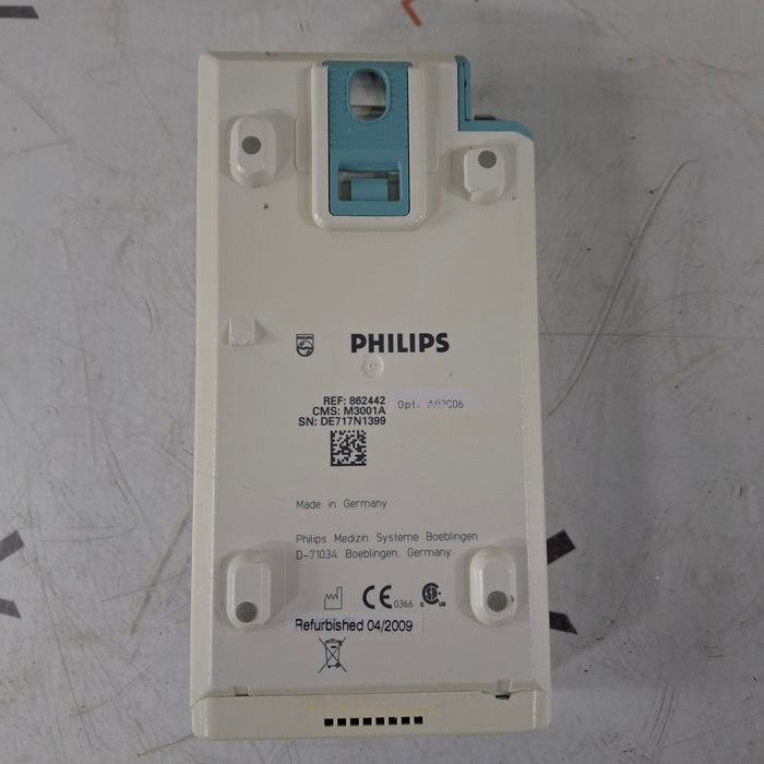 Philips Philips M3001A-A02C06 OxiMax SpO2, NIBP, ECG, Temp, IBP MMS Module Patient Monitors reLink Medical