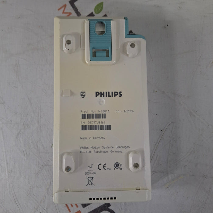 Philips M3001A-A02C06 OxiMax SpO2, NIBP, ECG, Temp, IBP MMS Module