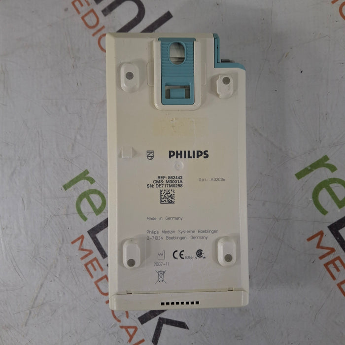 Philips M3001A-A02C06 OxiMax SpO2, NIBP, ECG, Temp, IBP MMS Module