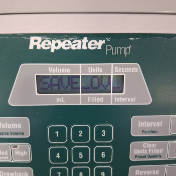 Baxa Corporation Repeater Pump Peristaltic Fluid Transfer