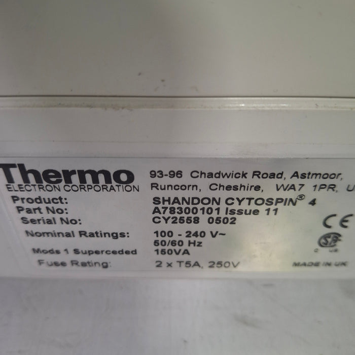 Thermo Scientific Thermo Scientific Cytospin 4 Centrifuge Centrifuges reLink Medical