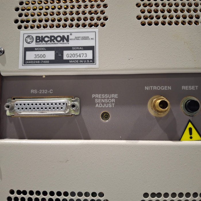 Bicron Bicron Model 3500 Thermoluminescence Manual Reader Research Lab reLink Medical