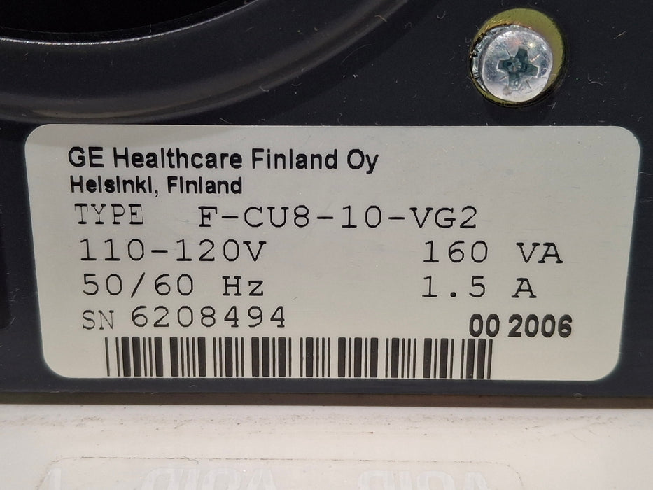 GE Healthcare GE Healthcare Module Rack F-CU8-10-VG2 Patient Monitors reLink Medical