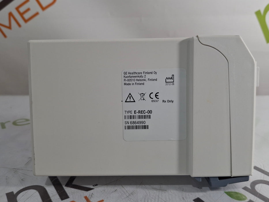 GE Healthcare GE Healthcare E-REC-00 Recorder Module Patient Monitors reLink Medical