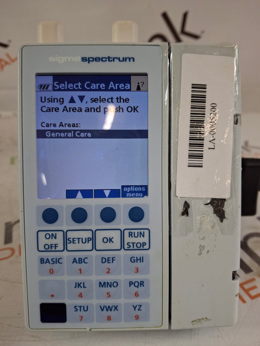 Baxter Baxter Sigma Spectrum 8.00.04 w/ A/B/G/N Battery Infusion Pump Infusion Pump reLink Medical