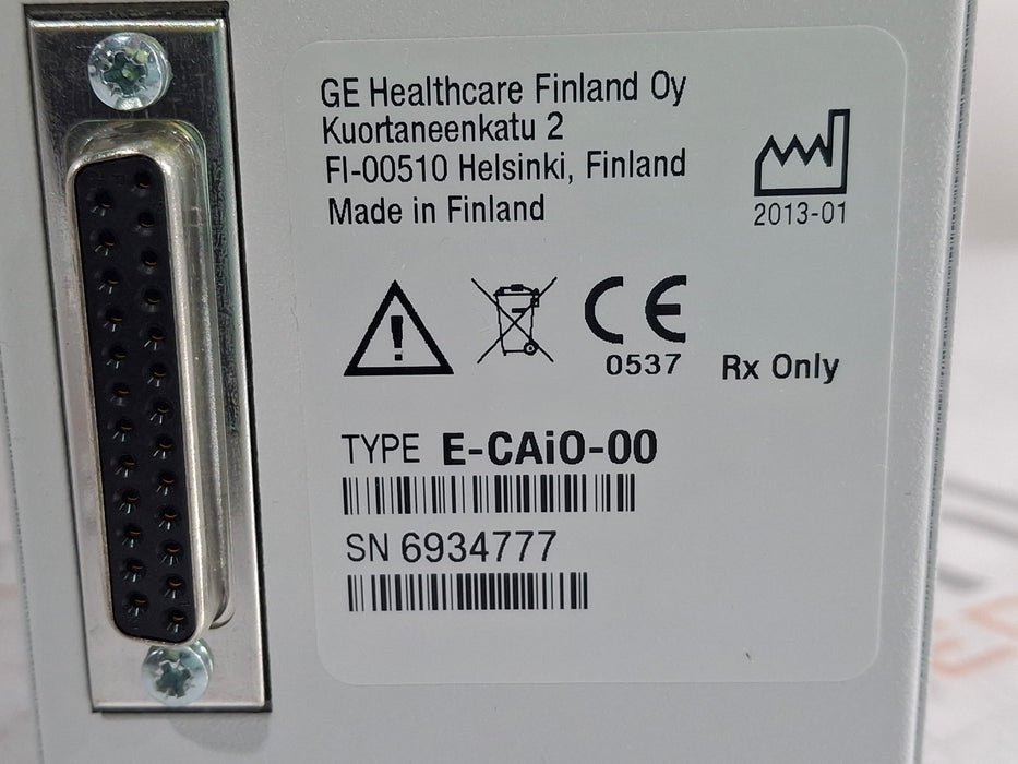 GE Healthcare E-CAiO-00 Gas Exhaust Module