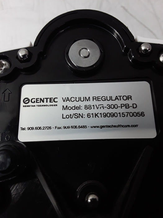 Gentec Gentec Vacuum Regulator Suction Regulators Test Equipment reLink Medical