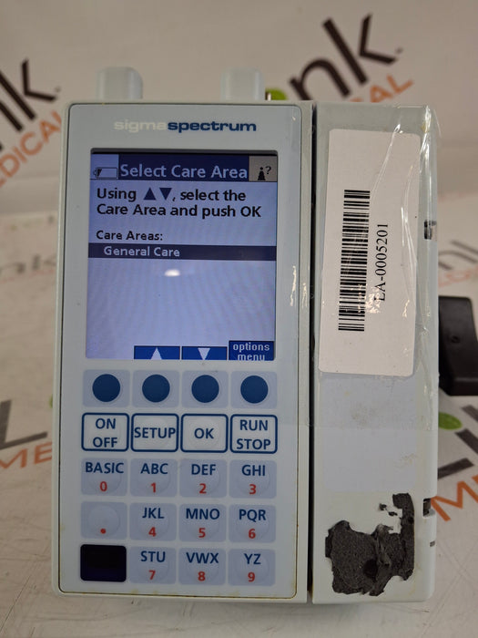 Baxter Baxter Sigma Spectrum 8.00.04 w/ A/B/G/N Battery Infusion Pump Infusion Pump reLink Medical