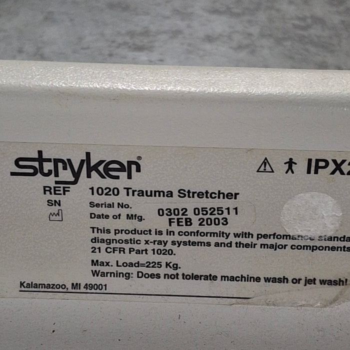 Stryker Stryker 1020 Trauma Stretcher Beds & Stretchers reLink Medical