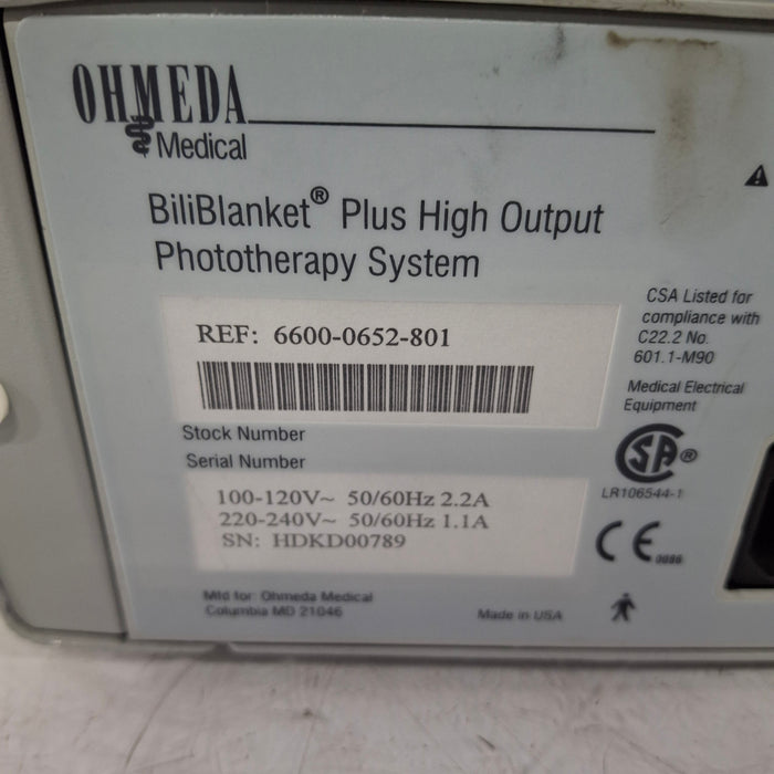 Ohmeda Medical Ohmeda Medical BiliBlanket Plus Phototherapy System Infant Warmers and Incubators reLink Medical