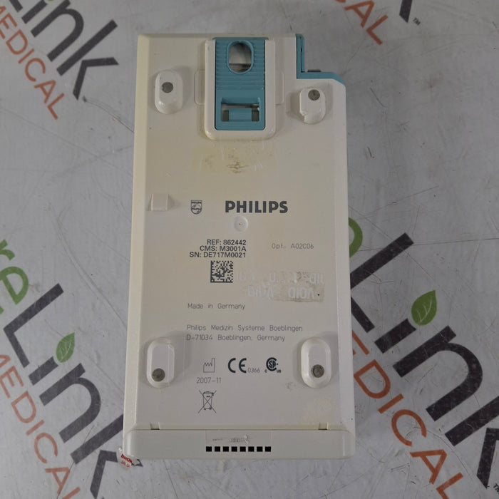 Philips M3001A-A02C06 OxiMax SpO2, NIBP, ECG, Temp, IBP MMS Module
