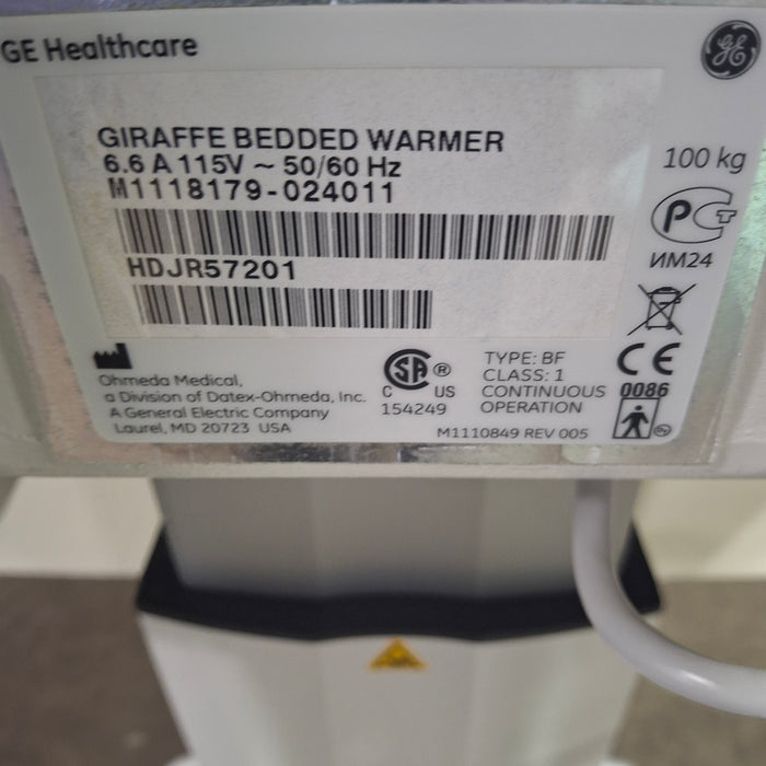 GE Healthcare GE Healthcare Giraffe IRES Infant Warmer Infant Warmers and Incubators reLink Medical