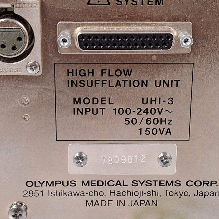 Olympus Olympus UHI-3 High Flow Insufflator Rigid Endoscopy reLink Medical