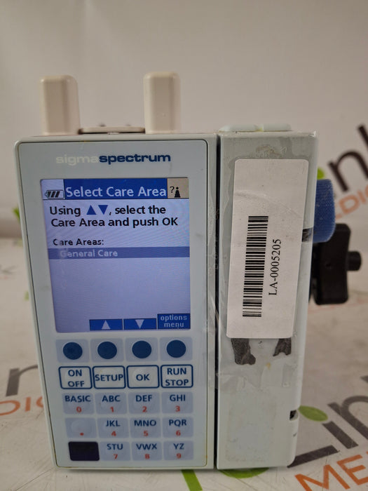 Baxter Baxter Sigma Spectrum 8.00.04 w/ A/B/G/N Battery Infusion Pump Infusion Pump reLink Medical