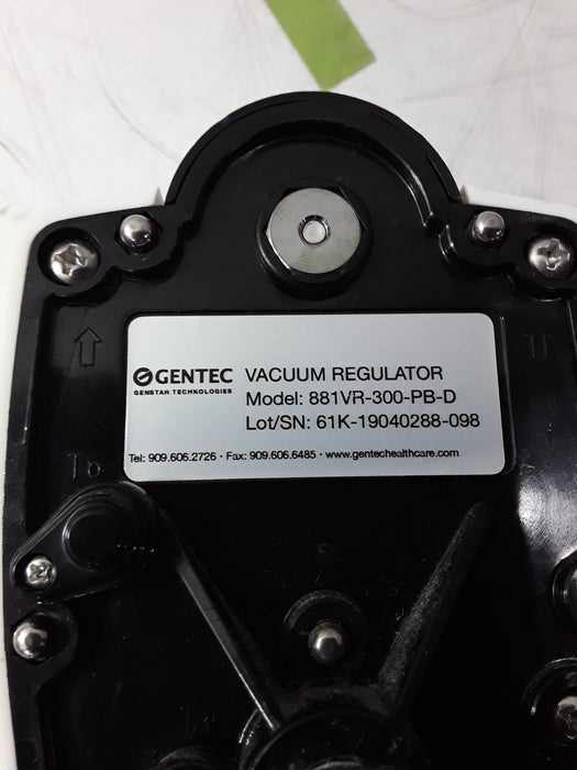 Gentec Vacuum Regulator Suction Regulators