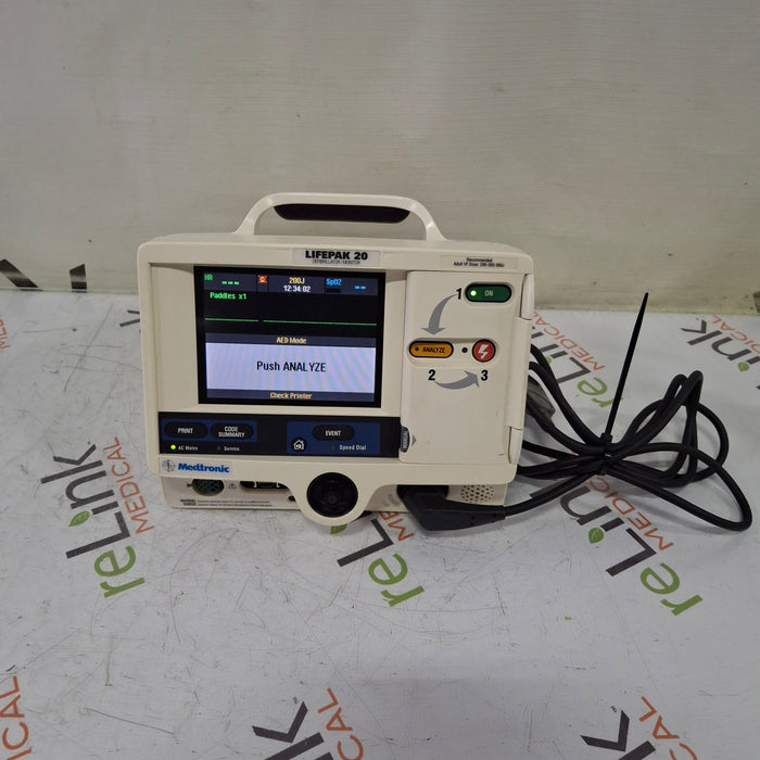Physio-Control Physio-Control LifePak 20 Defibrillator Defibrillators reLink Medical