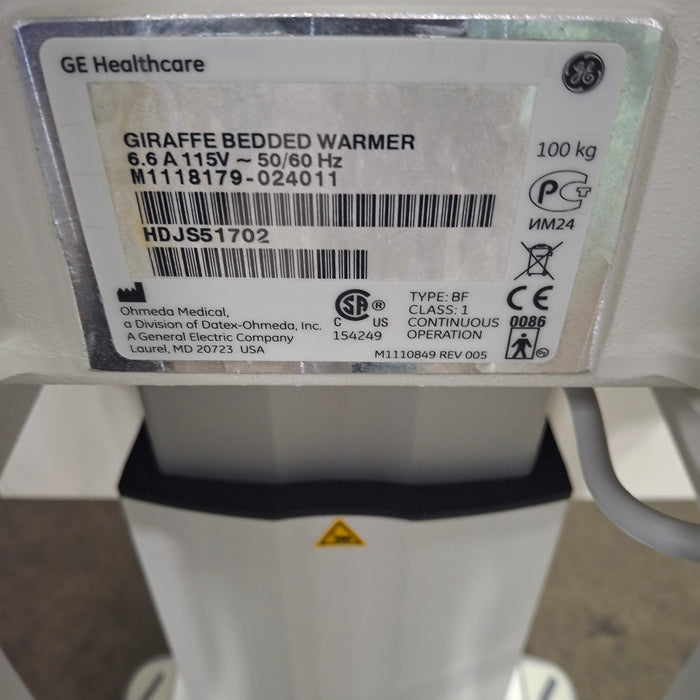 GE Healthcare Giraffe IRES Infant Warmer